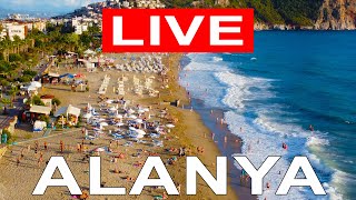 Alanya Live camera. KLEOPATRA BEACH. Alanya Turkey 29.05.2024 #alanya #turkey #livestream #wether
