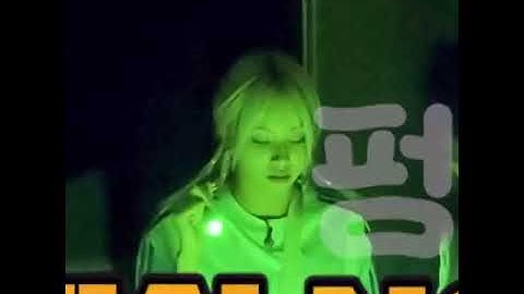 Poor chaeyoung was scared