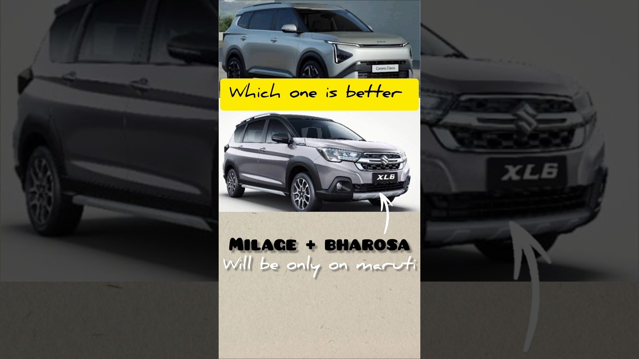 Carens Clavis Vs XL6 || Will Clavis be able to break Maruti's legacy?? || @Kia @Maruti