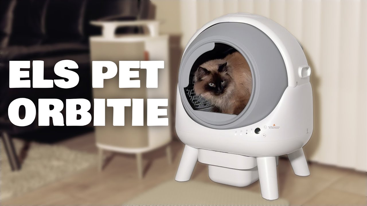 Els Pet Orbitie Self-Cleaning Smart Litter Box