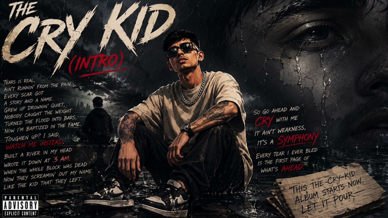 Watch The Cry Kid ( Intro ) Official Music Video | Latest Hip Hop Song 2026 on YouTube Watch The Cry Kid ( Intro ) Official Music Video | Latest Hip Hop Song 2026 on YouTube