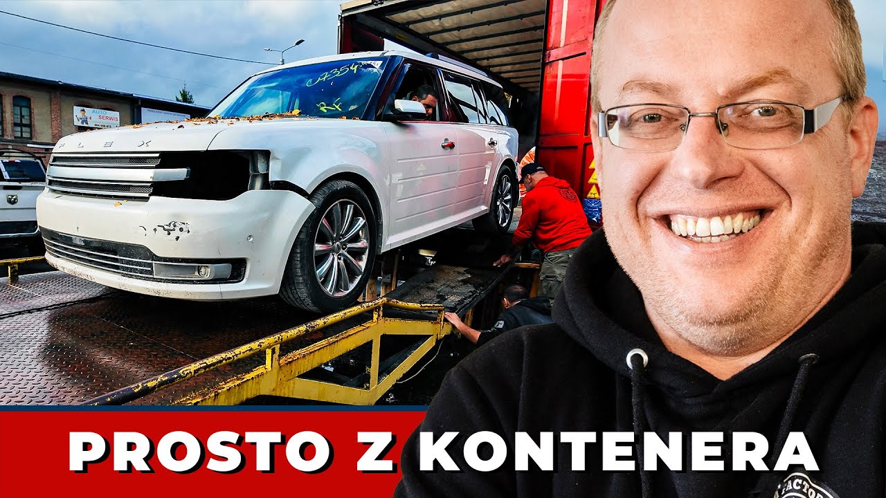 Pierwszy raz rozładowujemy takie auto! Ford Flex z USA