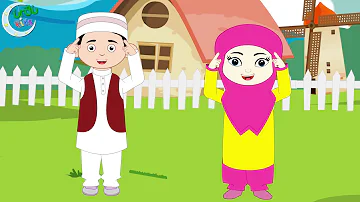 Head Shoulders Knees and Toes in Urdu | Urdu Nursery Rhyme