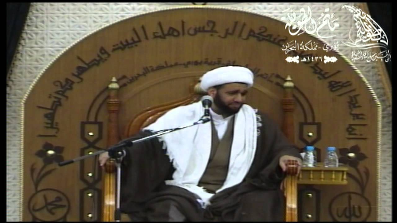 سماحة  الخطيب الحسيي الشيخ حسن العالي - خاتمة مجلس يوم الخامس من محرم 1436هـ 2014مـ