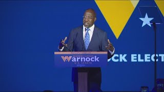 Famous Warnock watch party | Incumbent hopeful during second consecutive Senate runoff Profile