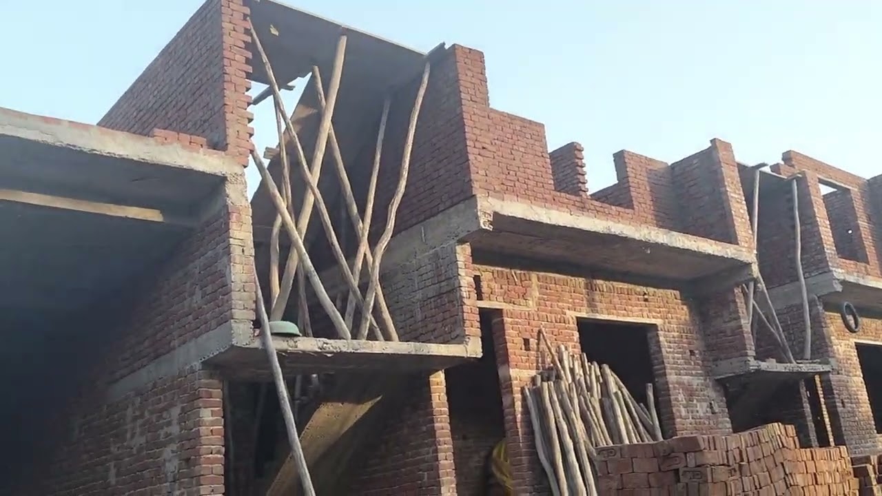 Village Site visit,load bearing structure, rural project 