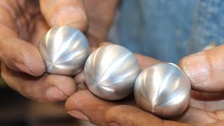 Fast Easy Way To Fabricate Metal Spherescircular Balls On Lathe