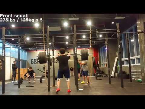 20171129 FSQ 100~125kg , SDL 100kg