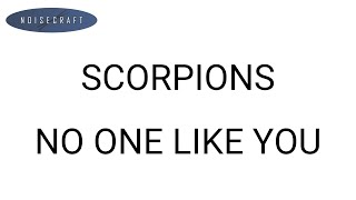 Scorpions - No One Like You Drum Score