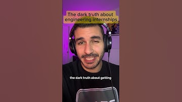 The dark truth about engineering internships