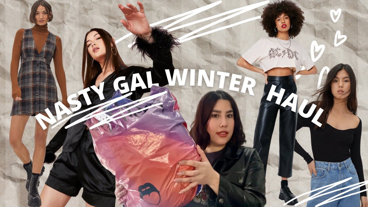 NASTY GAL HAUL (WINTER SALE) TRY ON HAUL + HONEST REVIEW