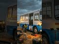 Old Bus to Luxury Mobile Home Transformation | Satisfying Full Build Timelapse #shorts