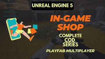 In-Game Shop with Playfab || Complete Call of Duty Series || Unreal Engine 5