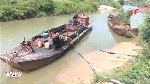 Đắk Lắk, bắt vụ khai thác cát lậu tại huyện Krông Bông