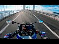 日曜の朝 首都高で聞く単気筒エンジンの心地良いサウンド|CBR250R|Beams Full Exhaust🔊|ASMR🎧