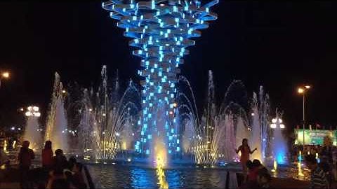 Nhạc nước vòng xoay Kiên Giang - Happy New Year