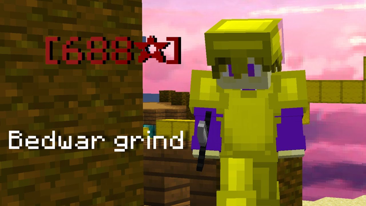 10 minutes of smooth hypixel bedwars grinding