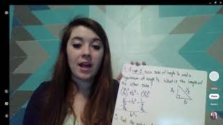 Week 2 7th Xcel 8.8.8 : Finding Unknown Side Lengths