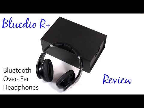 Bluedio R+ Review - BT Over-Ear Heaphones with lots of bass!