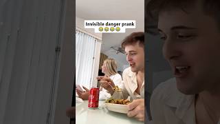 Invisible danger prank 😂 #fypシ #funnyyoutubers #prank #funnyvideo