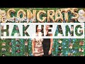 Hak Heang Restaurant | Celebrating a Graduation Dinner