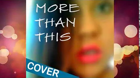 Barbara Tobar "More Than This" Cover One Direction...