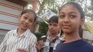 पीहू ने बना डाला सारा ब्लॉक  😱 /vlog / village vlog/ dityaa comedian vlog 