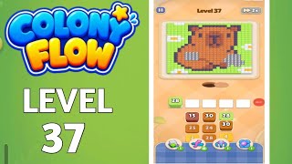 Details Colony Flow Level 37 Walkthrough Solution  Update