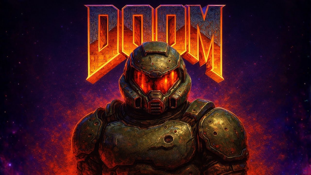 DOOM • 14 Track Heavy Dark Synthwave Tribute (Pixel Wave)
