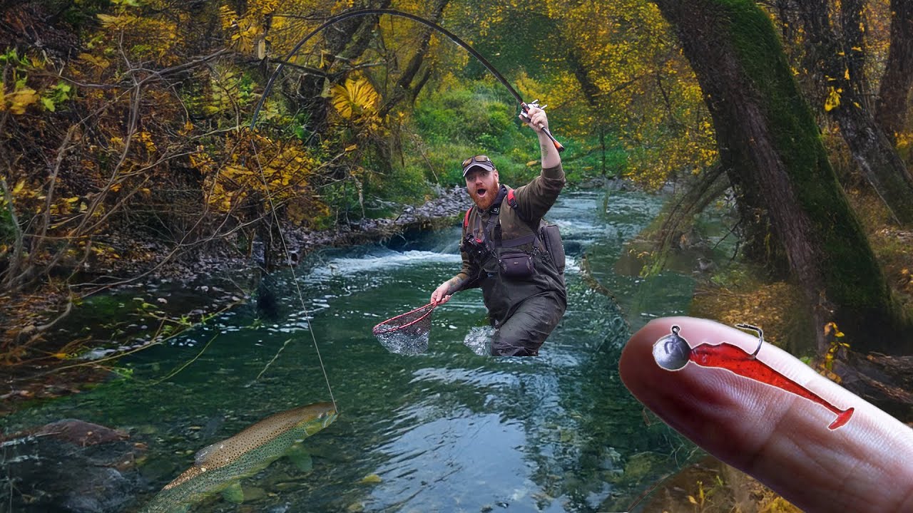 I Can't Believe This River GIANT Ate My Micro Lure!