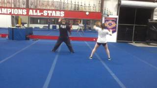 2017 SVMS Tryout Dance - Back View w Music