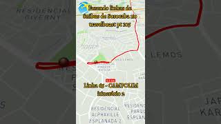 linhas de ônibus de Sorocaba no travelboast pt 105 #2025 #onibus #sorocaba #shorts #travelboast #fyp