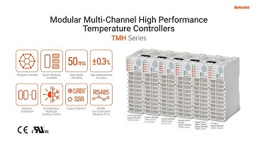 Autonics : Modular Multi-Channel High Performance Temperature Controllers TMH Series