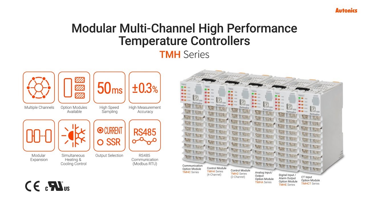 Autonics Modular MultiChannel High Performance Temperature