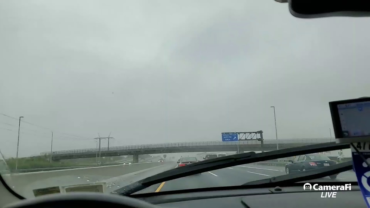Driving in the rain, listening to Kevin Hart's comedy channel in Sirius