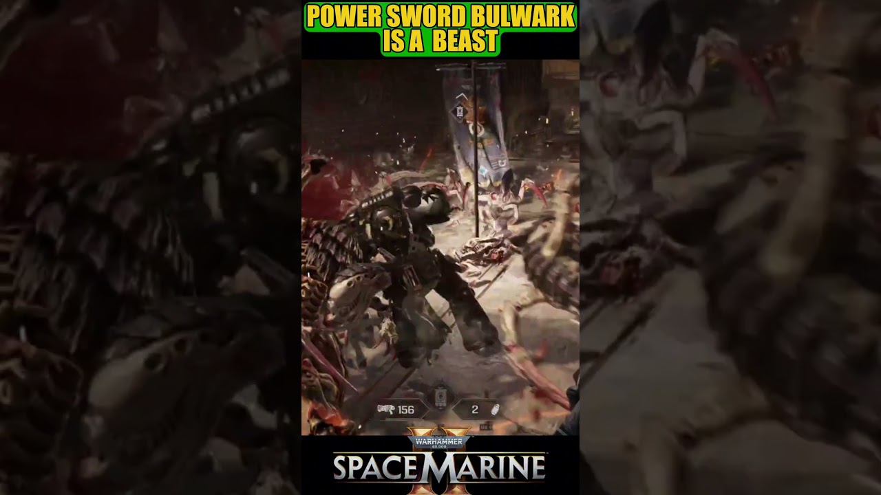 Силовой меч «Оплот — зверь» — Warhammer 40k Space Marine 2