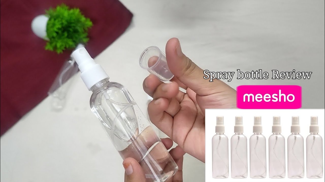 Meesho Product Haul Under Rs.120 Spray Bottle Review Meesho shopping good or bad my