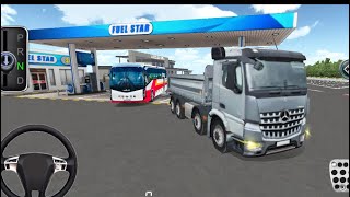 MERCEDES TOW TRUCK & HYUNDAİ AİRPORT CAR PARK - NEW TRUCK BUS DRİVİNG İN 3D DRİVİNG CLASS screenshot 5