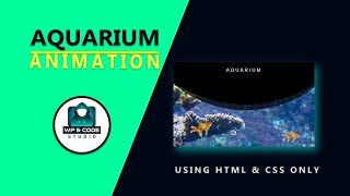 How to Make Water Wave Animation With HTML CSS | Make Aquarium css animation - WPCode Studio