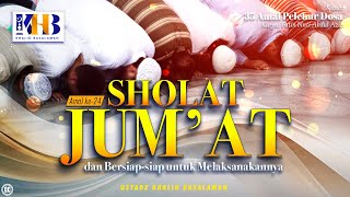 35 Amal Pelebur Dosa #24: Shalat Jum'at & Bersiap untuk Melaksanakannya