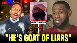 NBA Media & Fans GO OFF On Lebron James For Lying Again and Again!