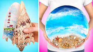 Awesome DIY Sea Themed Crafts || Easy Gift Ideas!