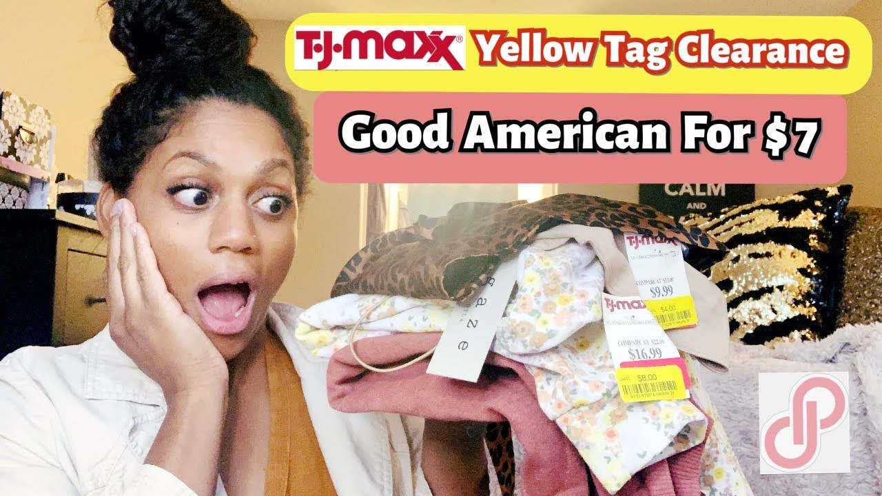 TJMAXX Yellow Tag Clearance Haul * Clearance Items To Resell On