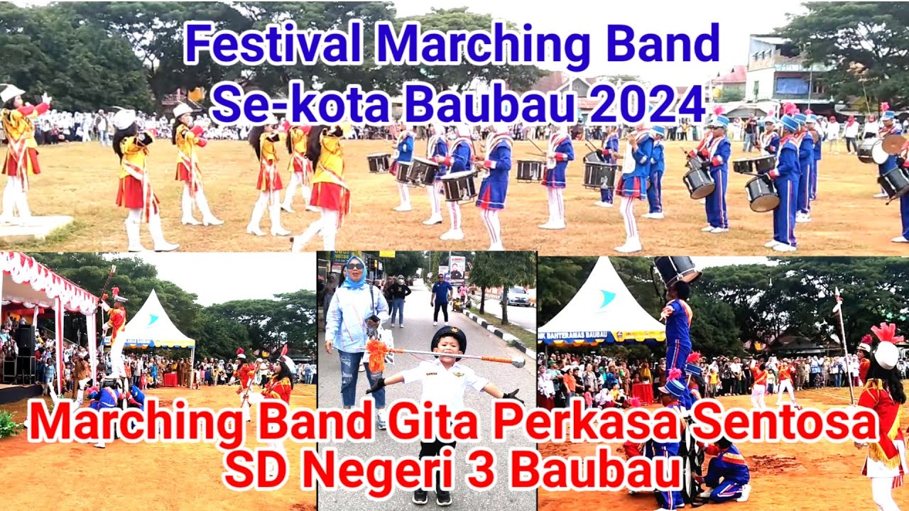 Marching Band Gita Perkasa Sentosa SD Negeri 3 Baubau