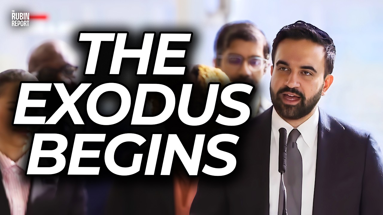 Zohran Mamdani as He is Forced to Beg Rich People Not to Leave