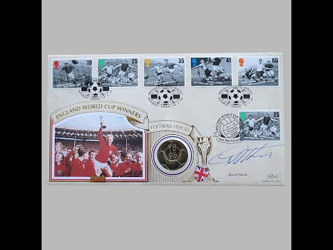 1996 England Football World Cup Winners 30th Anniversary £2 Coin Cover - UK Benham First Day Cover