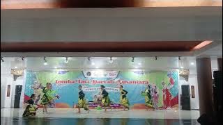 Ajungan Jambi TMii lomba tari tingkat nasional ( tari Niskala Seblang juara 2) 1 NOV 25