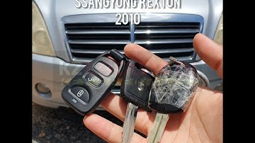 ADD KEY SSANGYONG REXTON 2010