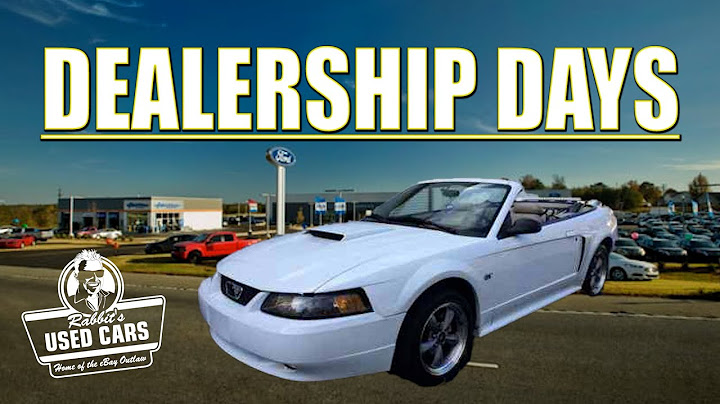 Dealership Days - Rabbit's Used Cars