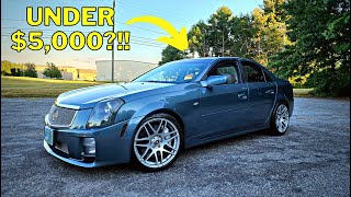 FULL COST BREAKDOWN: Cheapest 2005 Cadillac CTSV!